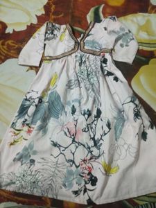 Boho Floral Print Dress for Girls