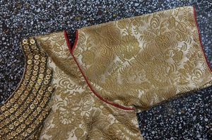 Gold Ethnic Blouse