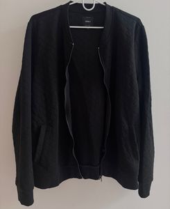 Only - Black Quilted Bomber Jacket