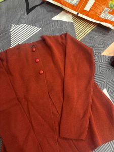 Red  sweater