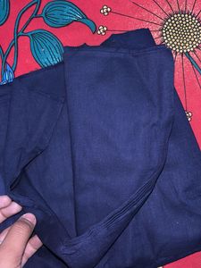 Elegant Navy Blue Saree