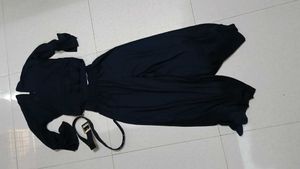 Elegant Navy Blue Maxi Dress