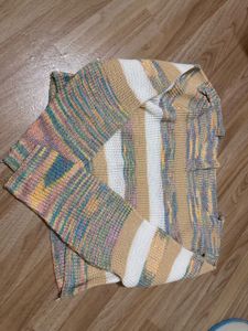Striped Knit Sweater