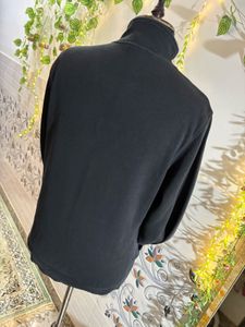 Lacoste Black Half-Zip Pullover