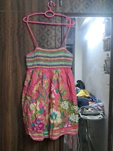 NEW Floral Crochet Dress