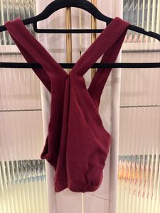 Maroon Tank Top