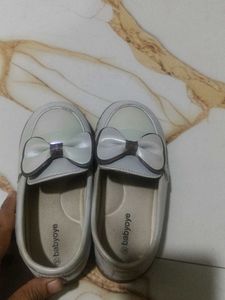 Cute Girls' Loafers with Bow