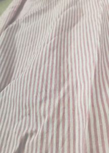 pink check shirt