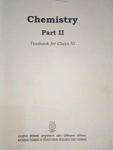 CLASS Xl , PART-l and PART-ll ,Chemistry Textbooks
