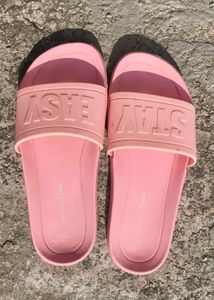 Forever Glam Stay Easy Pink Slides