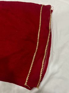 Red Ethnic kurta