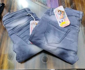 30, 32 size High Waist Cut-Out Denim Jeans
