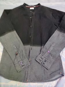 Stylish Two-Tone Shirt