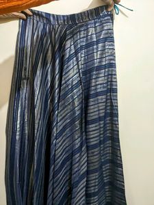 Dark Blue Lehanga Choli