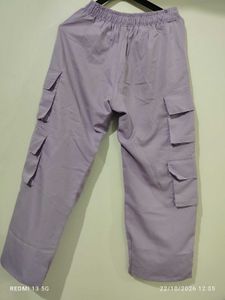 Lavender Cargo Pants