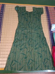 Green 💚Embroidered Kurta,💚