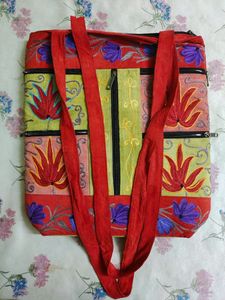 PRELOVED, Authentic Kashmiri Patchwork Bag