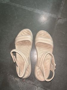 Cream Casual Sandals