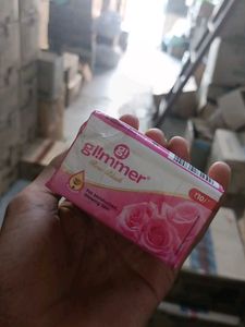 glimmer soap rose pack of 3 set