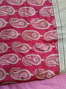 Elegant Paisley Saree