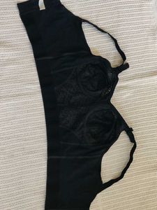 Elegant Black Lace Bra