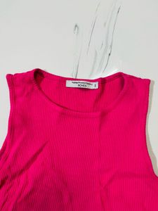 Ribbed Racerback Crop Top