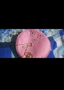 Pink Floral Crossbody Bag brand new
