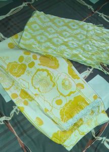 combo yellow pakistani suit nd Printed co-ord set