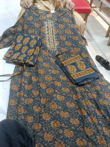 Floral Print Kurta Set