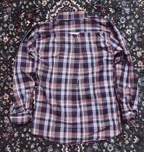 Men's Plaid Button-Down Shirt