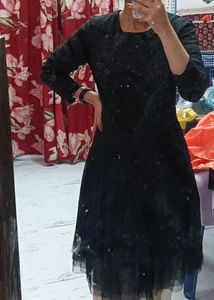 Midi Frock Dress For Women Below Knees