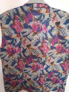 Kashmiri pure Wool  both  sides  wearable  Jacket