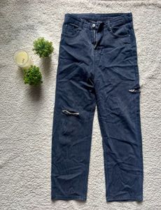 Stylish Dark Wash Denim Jeans