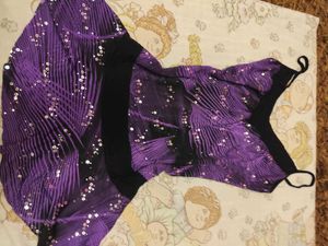 Sparkly Purple &amp; Black Sequin Y2K Top