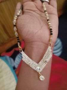 new Stunning Mangalsutra with Rhinestone