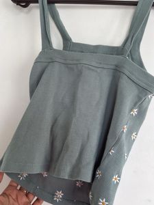 Cute Floral Tank Top