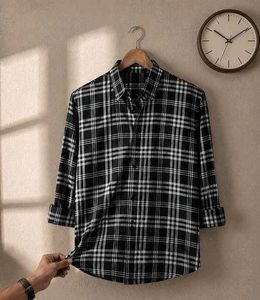 Classic Plaid Button-Up Shirt