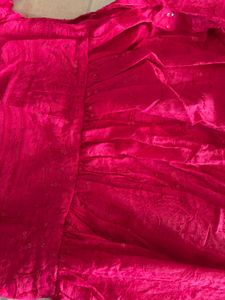 Vibrant Pink Midi dress