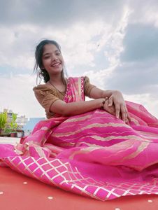 Gorgeous Pink &amp; Gold lehenga