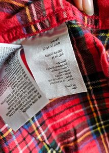 Imported HnM Red Flannel Shirt