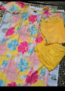 Combo Embroidered Kurta Set