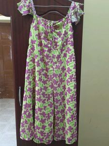 Chic Floral Print Maxi Dress