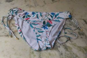 Floral Print Bikini Bottom