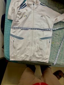 Adidas White Training Top