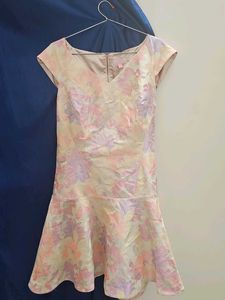 Floral Print Occasion Dress