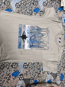 Men's Casual Multicolour T Shirt In L 40 Size