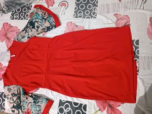 Excellent Quality Red Midi 🥰♥️♥️♥️