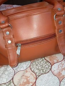 Classic Brown Handbag