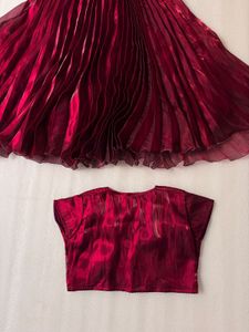 Stunning Embellished Pleated Gown