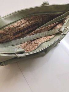 Stylish Light Green Tote Bag